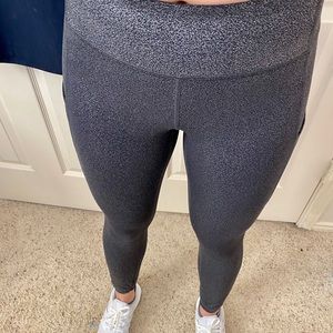 LuluLemon Speed Up Tight 28” Metallic